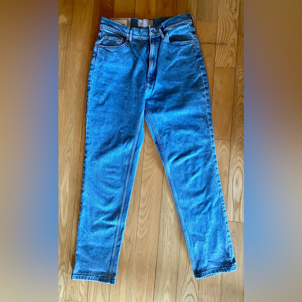 Everlane The Original Cheeky Jean Size 27 High Rise Straight Leg Denim NWT